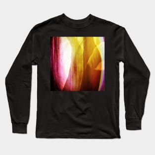 Tender tulip petals | Abstract Long Sleeve T-Shirt